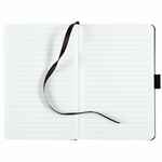 Блокнот FREENOTE MINI, в линейку, черный