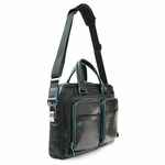 Сумка с отделением для ноутбука PIQUADRO BLUE SQUARE, черная