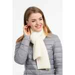 Шарф NORDKAPP, молочно-белый