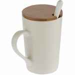 Кружка PARLEY с ложкой и бамбуковой крышкой
