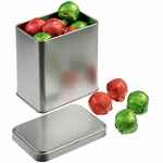 Коробка прямоугольная JARRA, серебристая