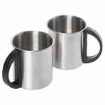 Набор для пикника FRIDAG на 2 персоны, темно-синий с серым