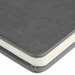 Блокнот CLUSTER MINI в клетку, темно-серый