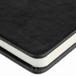 Блокнот CLUSTER MINI в клетку, черный