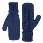 Варежки NORDKYN, синий меланж, размер S/M