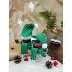 Шарфик на игрушку DRESS CUP, зеленый