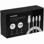 Кабель TRIPLE CHARGE в футляре