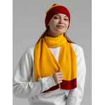 Шарф SNAPPY, желтый с красным