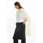 Шарф BERNARD, молочно-белый