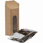 Коробка SIX, средняя, крафт