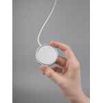 Беспроводное зарядное устройство с магнитами MAGMATE, серебристое