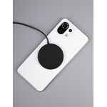 Беспроводное зарядное устройство с магнитами MAGMATE, черное