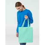 Холщовая сумка AVOSKA, бирюзовая, VER.1