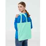 Холщовая сумка AVOSKA, бирюзовая, VER.1