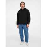 Худи оверсайз унисекс TOLLA, черное, размер XS/S