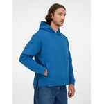 Худи оверсайз унисекс TOLLA, синее (джинс), размер M/L