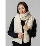 Шарф LOREN, молочно-белый (ванильный)