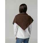 Косынка DALIA, темно-коричневая