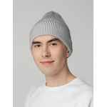Шапка NOBILIS, белая с серым