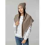 Шапка DALIA, светло-коричневая