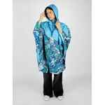 Дождевик-пончо AQUASTOP взрослый на заказ, разноцветный, единый размер