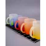 Кружка GRADE FADE для сублимационной печати, матовая, желтая