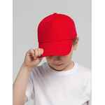 Бейсболка детская STANDARD KIDS, красная