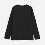 Свитшот унисекс S2, черный, размер XS/S