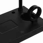 Зарядная станция с лампой QUICK TRICK, черная