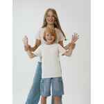 Футболка детская T-BOLKA KIDS, молочно-белая, 12 лет