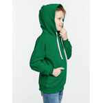 Толстовка с капюшоном детская KIRENGA KIDS, зеленая, 10 лет