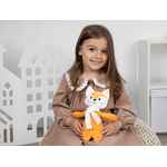 Мягкая игрушка BEASTIE TOYS, лисенок с белым шарфом