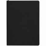 Блокнот VERSO в клетку, черный