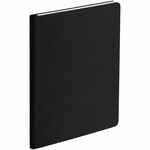 Блокнот VERSO в клетку, черный