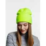 Шапка URBAN FLOW, салатовый неон