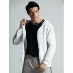 Толстовка на молнии с капюшоном SIVERGA 2.0, белая, размер S