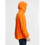 Анорак флисовый унисекс FLISKA, оранжевый, размер M/L