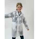 Дождевик детский RAINDROP KIDS, белый, 8 лет (рост 118-128)