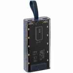 Аккумулятор TRELLIS FLAT 10000 мАч, синий