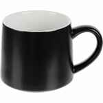 Кружка с подогревом и беспроводной зарядкой DUALBASE VER. 2.0 MATT, черная