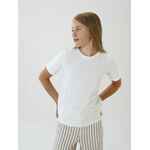 Футболка детская T-BOLKA KIDS, белая (белоснежная), 8 лет