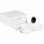 Станция беспроводной зарядки с часами и подсветкой GLOBEBEE, белая