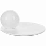 Станция беспроводной зарядки с часами и подсветкой GLOBEBEE, белая