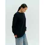 Свитшот оверсайз унисекс OMNIFIT, черный, размер XS/S