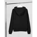 Худи оверсайз унисекс KOSMOS, черное, размер XS/S