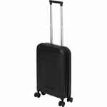 Чемодан PLATTA, черный с синим