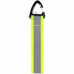 Светоотражающий брелок FLASHLINE, серый с зеленым