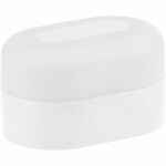 Станция беспроводной зарядки с колонкой и ночником TRILOGY, белая