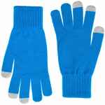 Перчатки сенсорные URBAN FLOW, ярко-голубые, размер L/XL