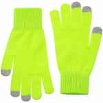 Перчатки сенсорные URBAN FLOW, салатовые неон, размер S/M